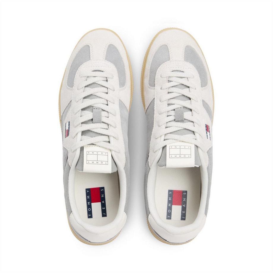 TOMMY JEANS Greenwich Scarpe Sportive Basse in Pelle Scamosciata  