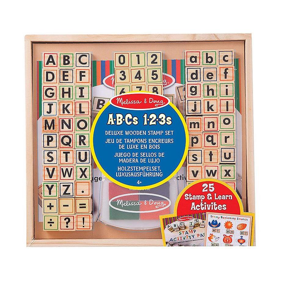 Melissa & Doug Holzstempelset, luxusausführung  