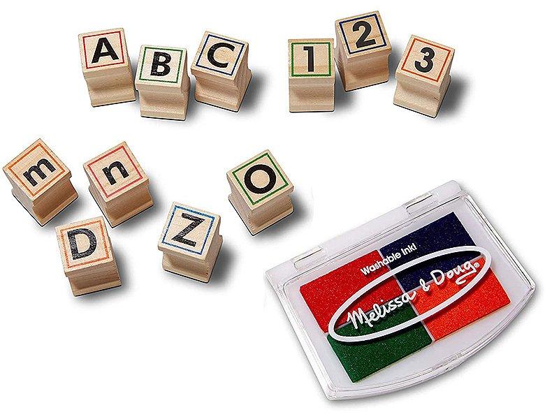 Melissa & Doug Holzstempelset, luxusausführung  