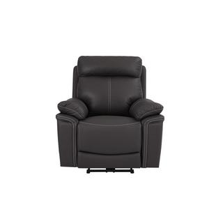 Vente-unique Fauteuil relax électrique en cuir ISIRIS  