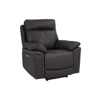 Vente-unique Fauteuil relax électrique en cuir ISIRIS  