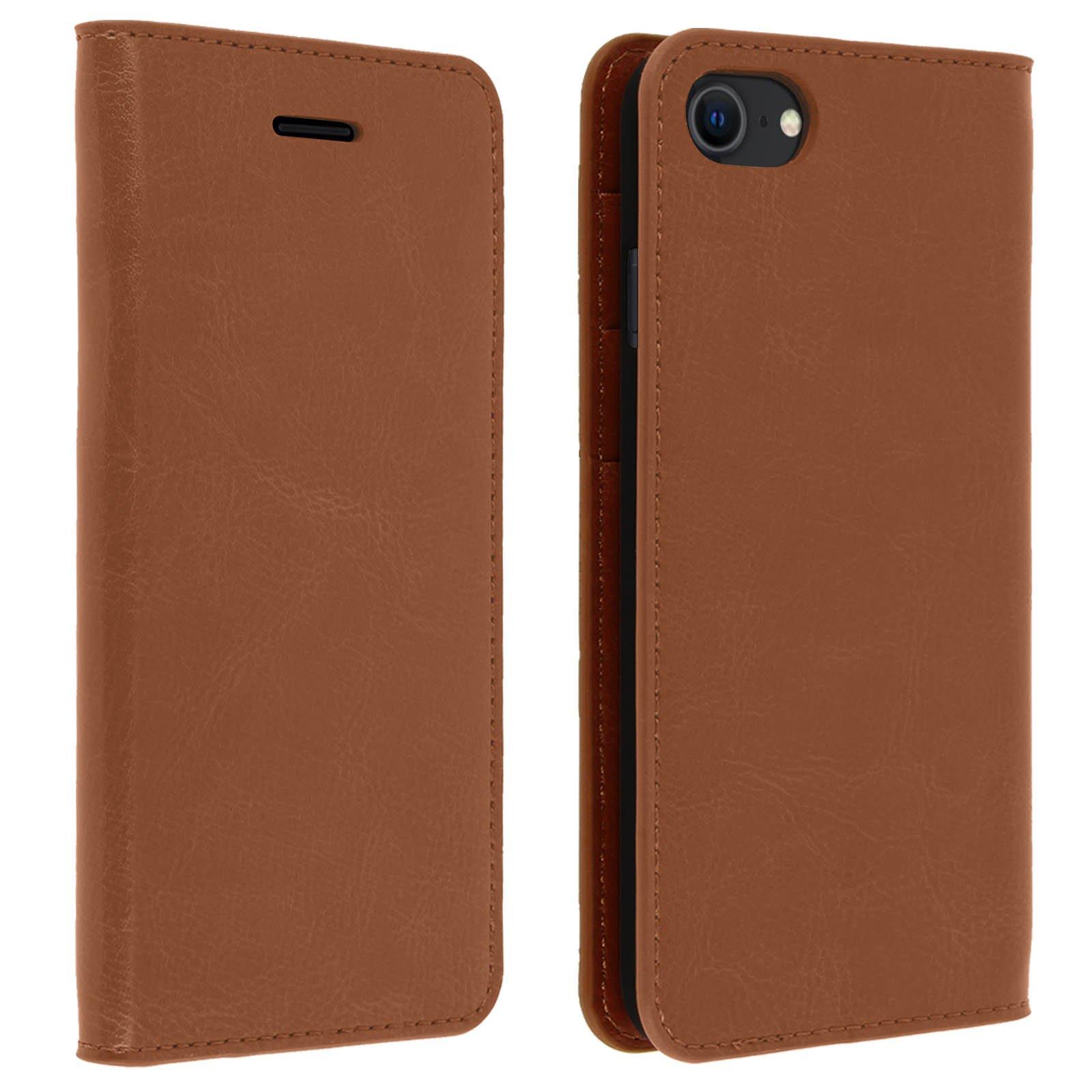 Avizar  Housse Cuir iPhone 7, 8, SE 2020, 2022 