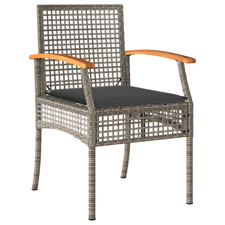 VidaXL set da pranzo da giardino Polirattan  