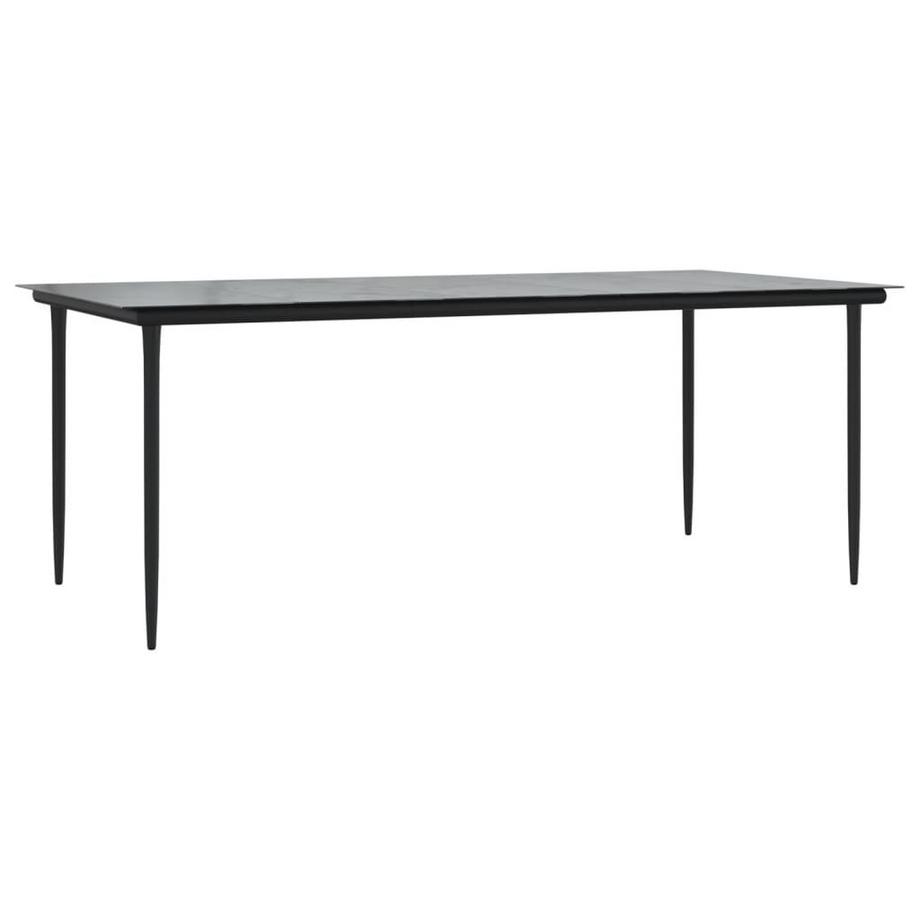 VidaXL set da pranzo da giardino Polirattan  