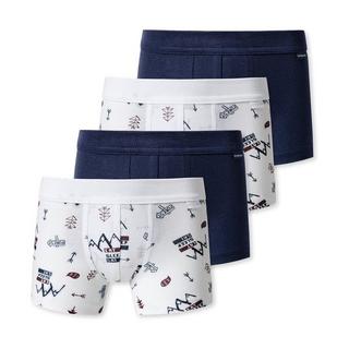 Schiesser  4er Pack Feinripp Organic Cotton - Retro-Short  Pant 