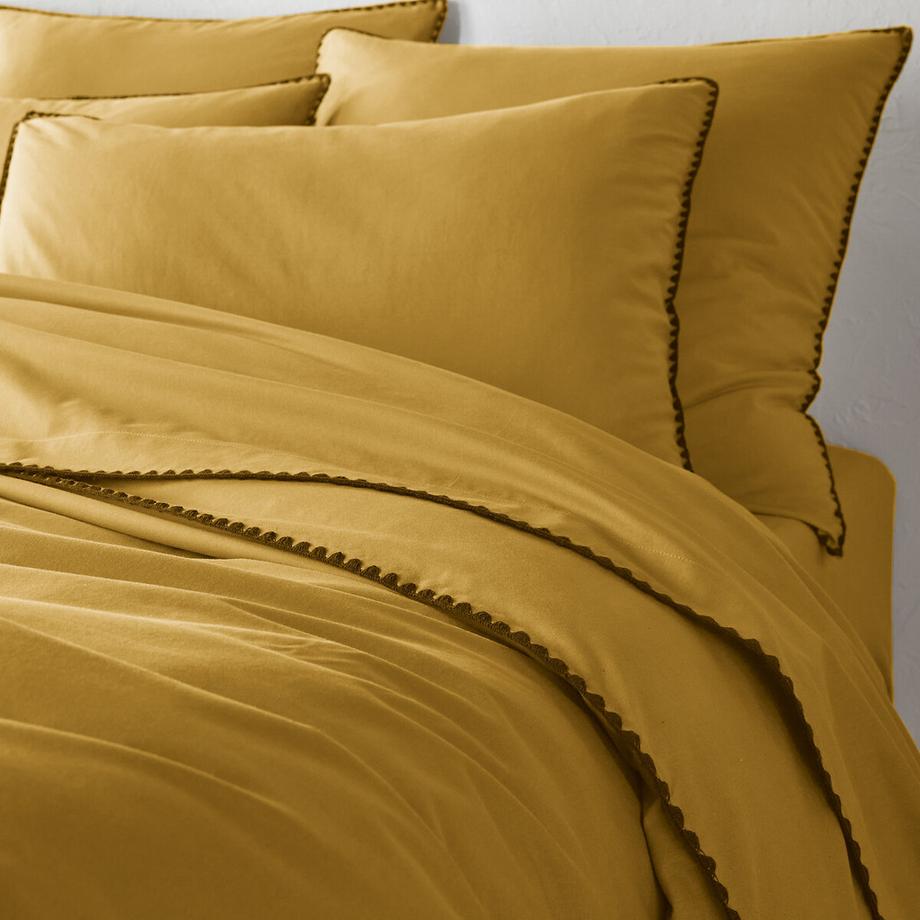 La Redoute Intérieurs Housse de couette Merida en coton prélavé  