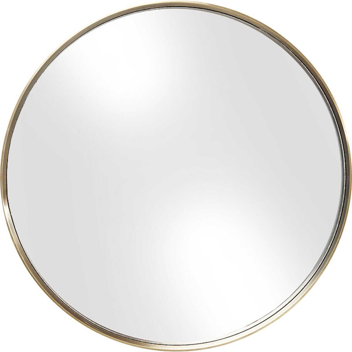 KARE Design Specchio Curve Round Brass Ø60cm  