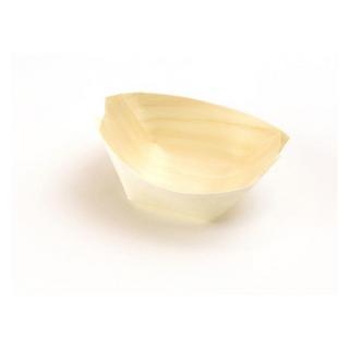 Sier Fingerfood-Schalen Holzboot 4.2 x 6.5 cm, 100 Stück (100 x)  