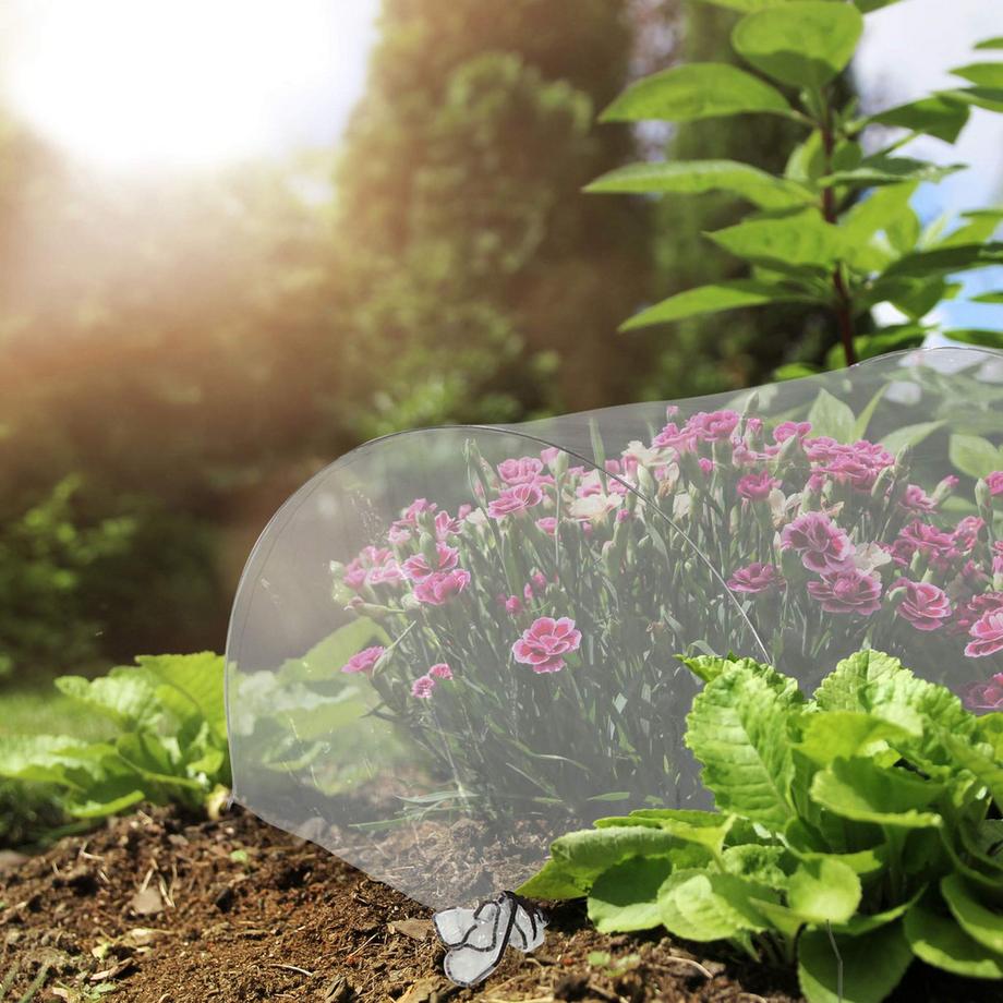 B2X Tunnel-Gewächshaus Garten 3,7 m  