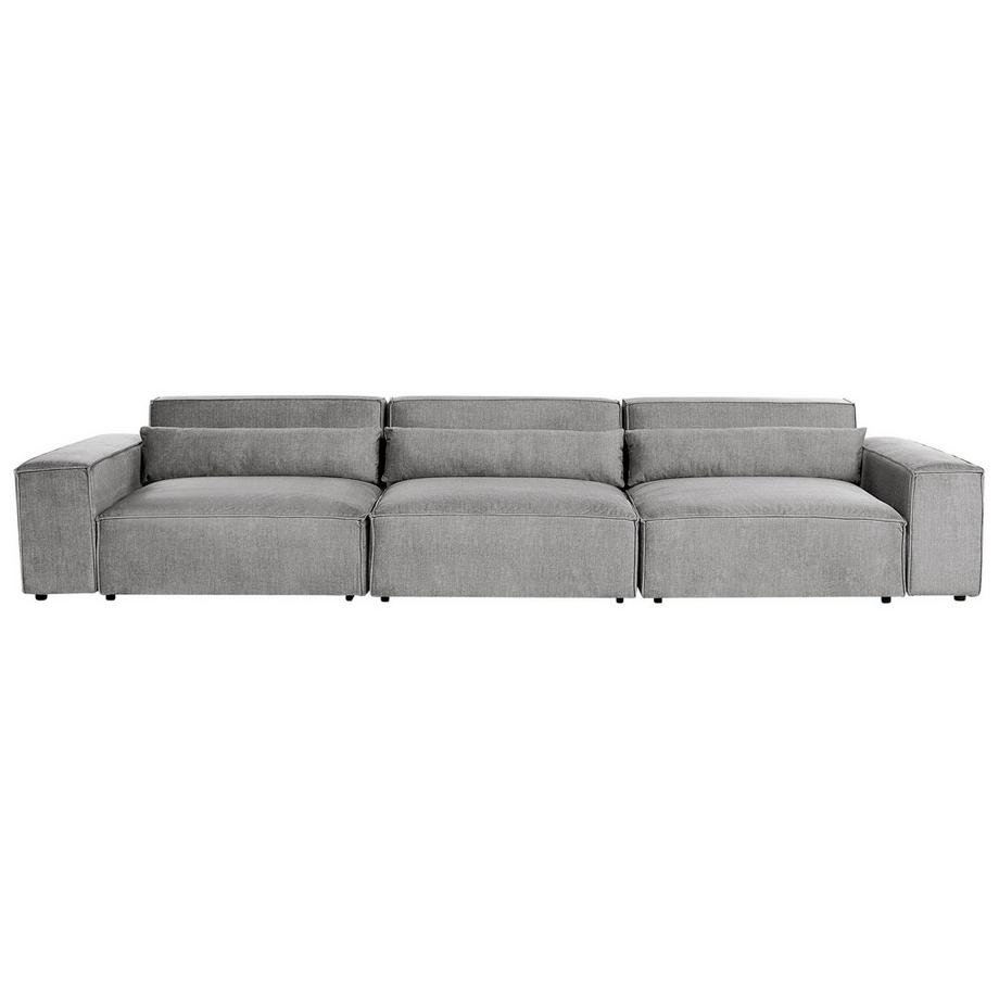 Canapé 3 places en Polyester Moderne HELLNAR