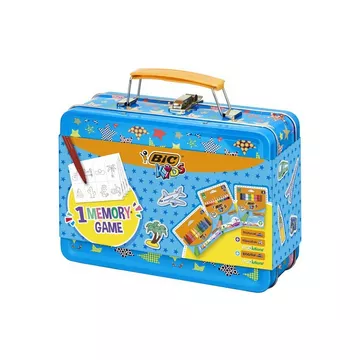 BIC Memory Game Kids, Metal Box