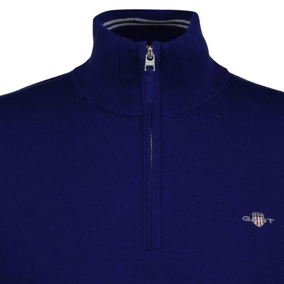 GANT Maglione in maglia con mezza zip  