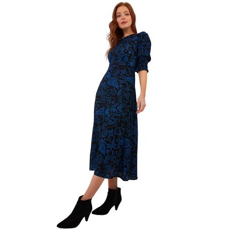 Joe Browns  Robe Florale Manches Bouffantes Rétro 