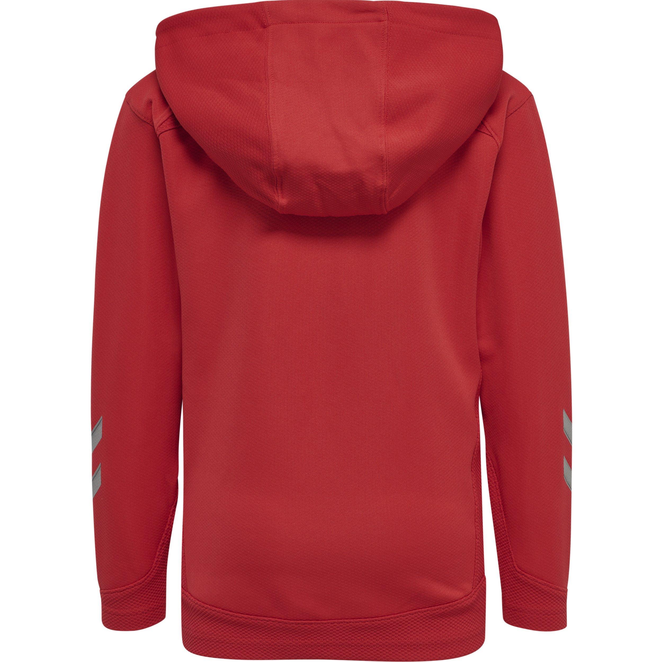 Hummel  sweatshirt à capuche zip enfant lead poly 