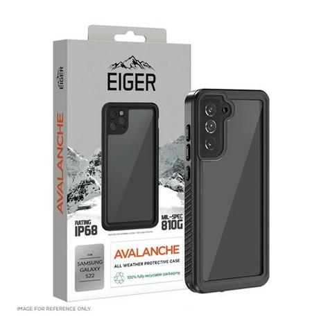 EIGER  Eiger Samsung Galaxy S22 Outdoor-Cover Avalanche Schwarz (EGCA00359) 