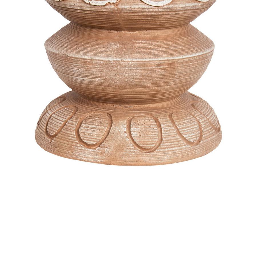 Beliani Cache-pot en Fibre d\'argile Boho DISPORUM  