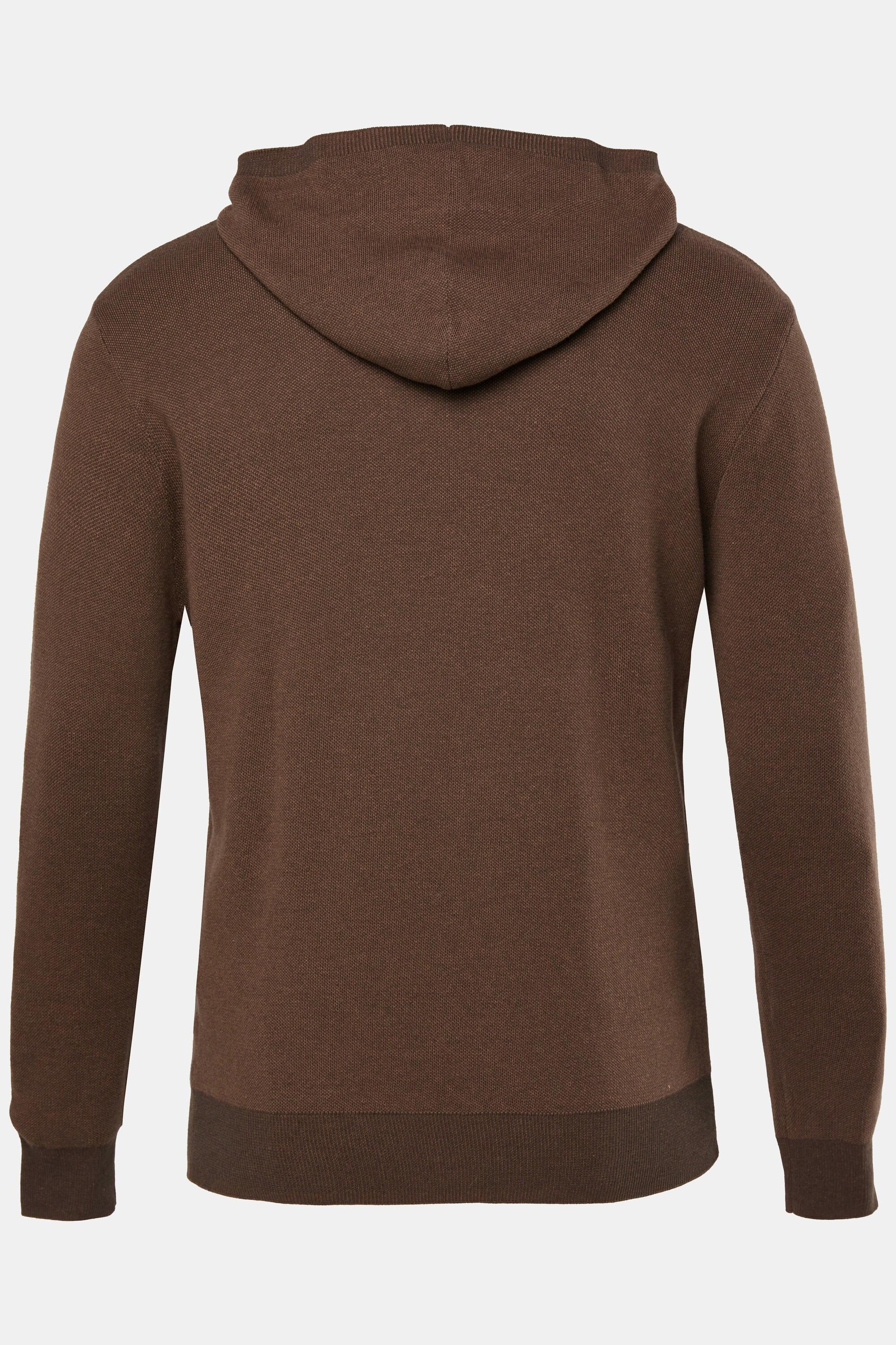 JP1880 Strick-Hoodie Cashmere-Touch Feinstrick  