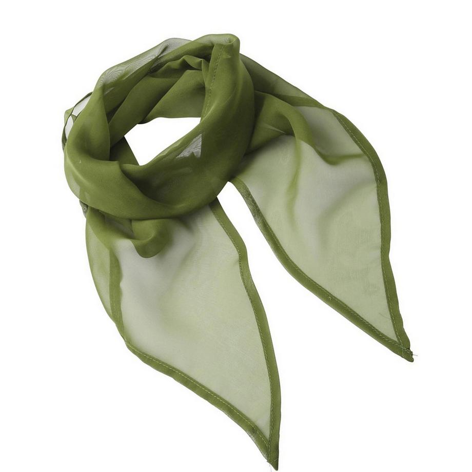 PREMIER Einfarbiger Chiffonschal  