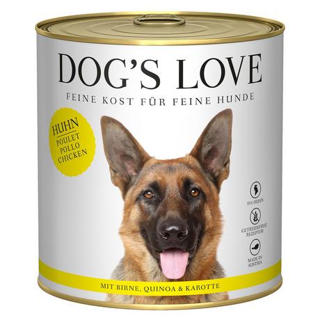Dog's Love  Calssic adulto Pollo, pera, quinoa e carote - Multipack 