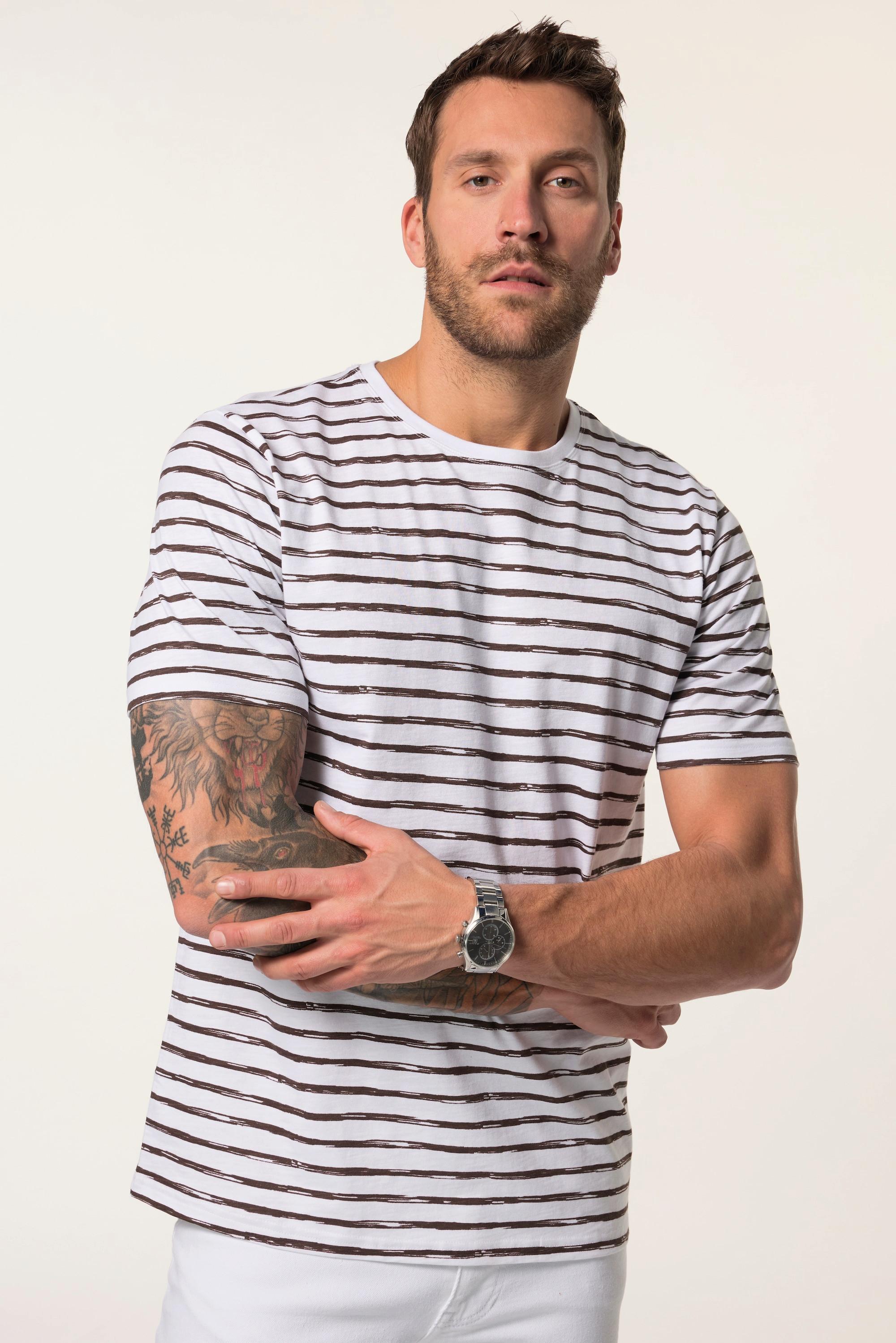 JP1880 T-shirt Rayures Manches Courtes  