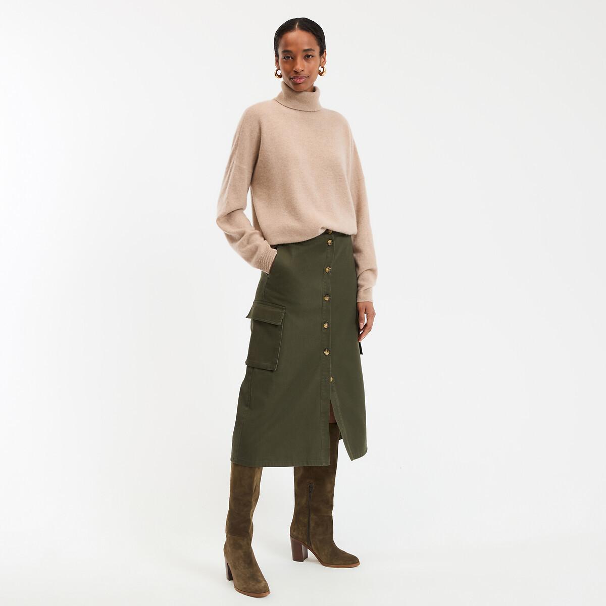 La Redoute Collections Ausgestellter Baumwollrock  