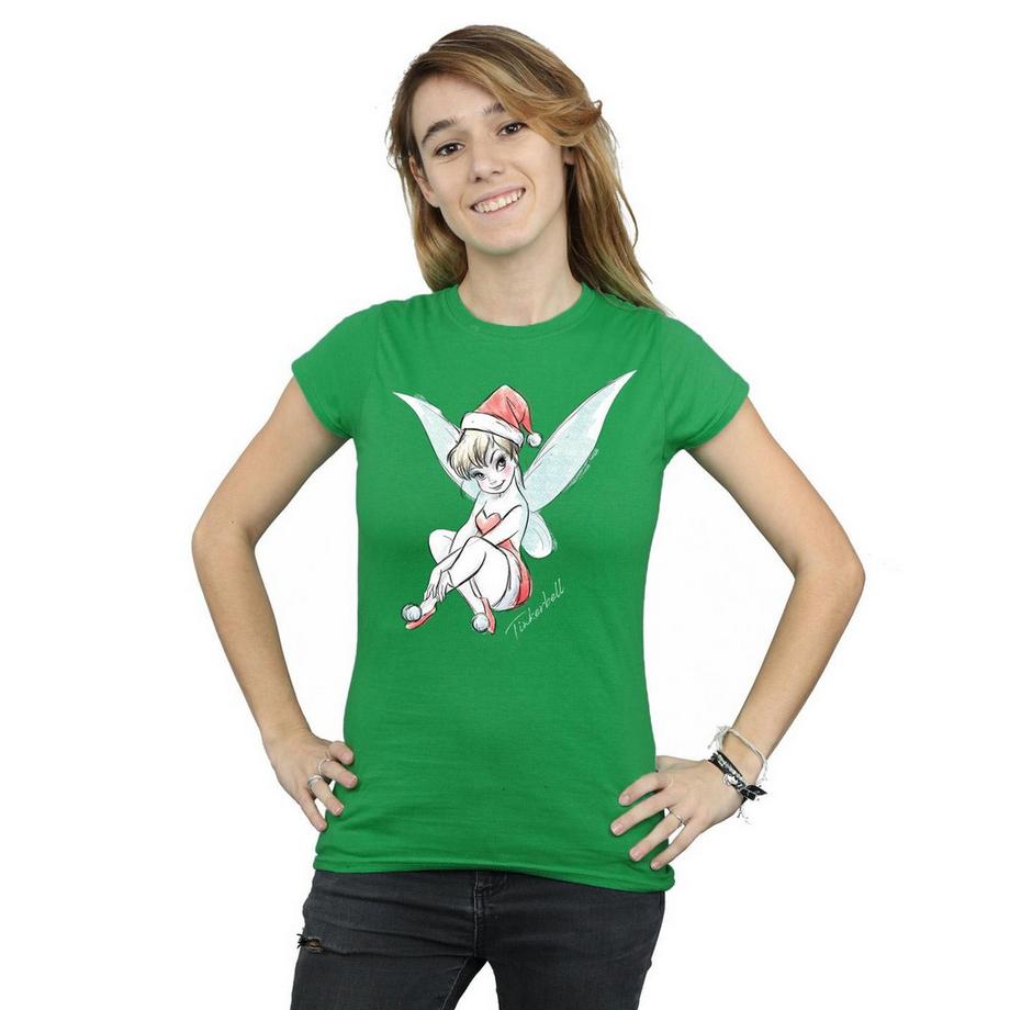 Disney Fairy T-Shirt Stampata Maniche Corte  
