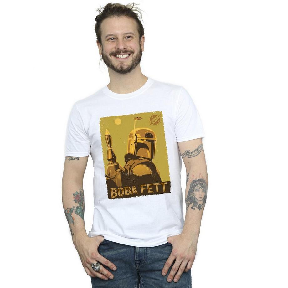 STAR WARS The Book of Boba Fett Planetary Stare T-Shirt  