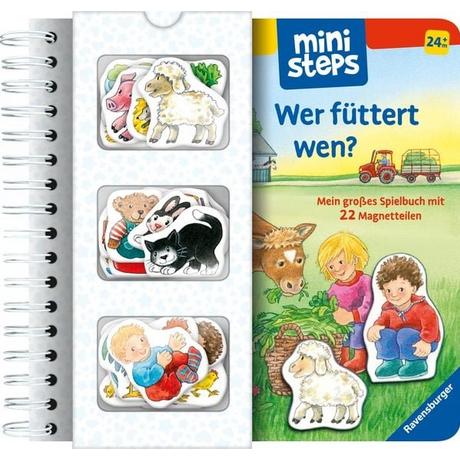 ministeps: Wer füttert wen? Eberhard, Irmgard; Eberhard, Irmgard (Illustrationen) Couverture rigide 