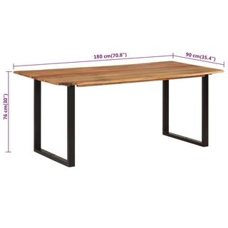 VidaXL Table bois  