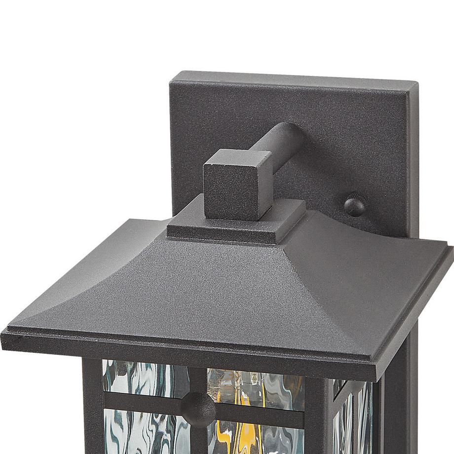 Beliani Lampe murale pour l'extérieur en Métal  TEVIOT  