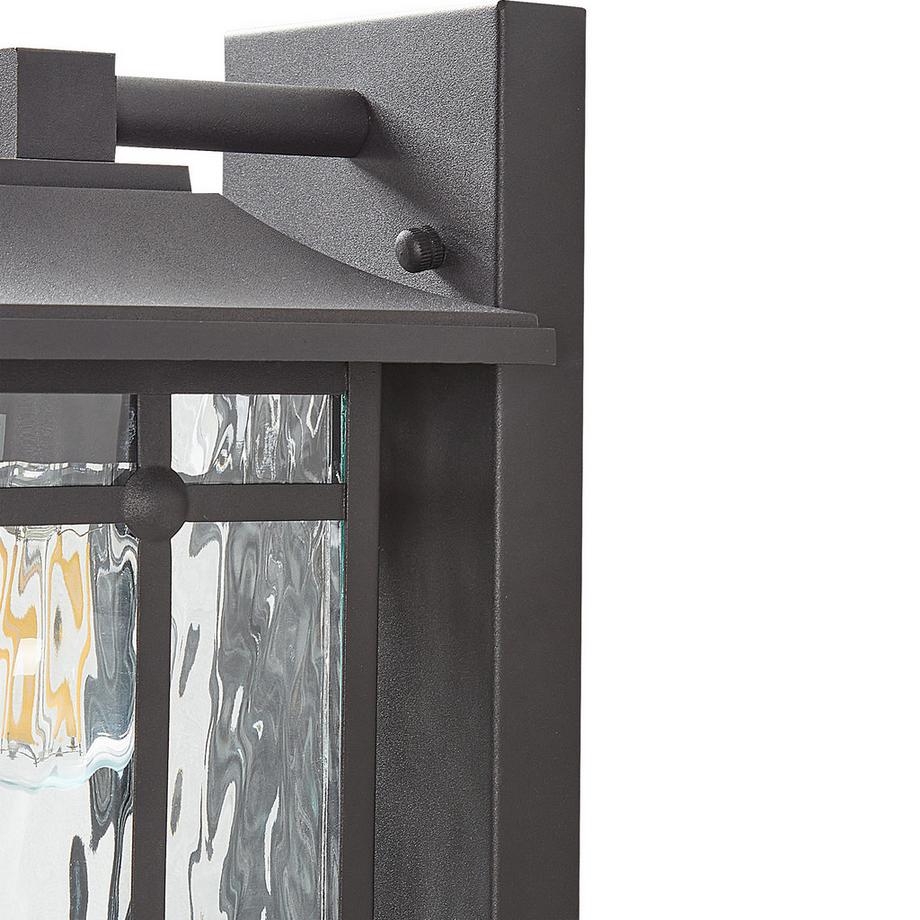 Beliani Lampe murale pour l'extérieur en Métal  TEVIOT  