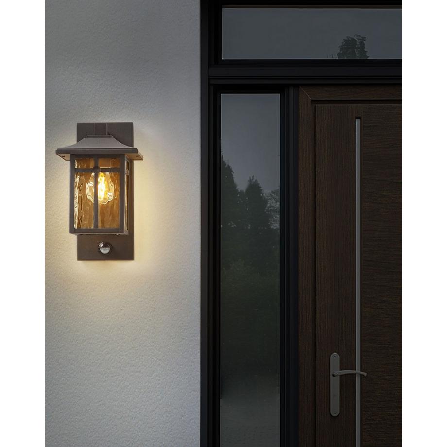 Beliani Lampe murale pour l'extérieur en Métal  TEVIOT  