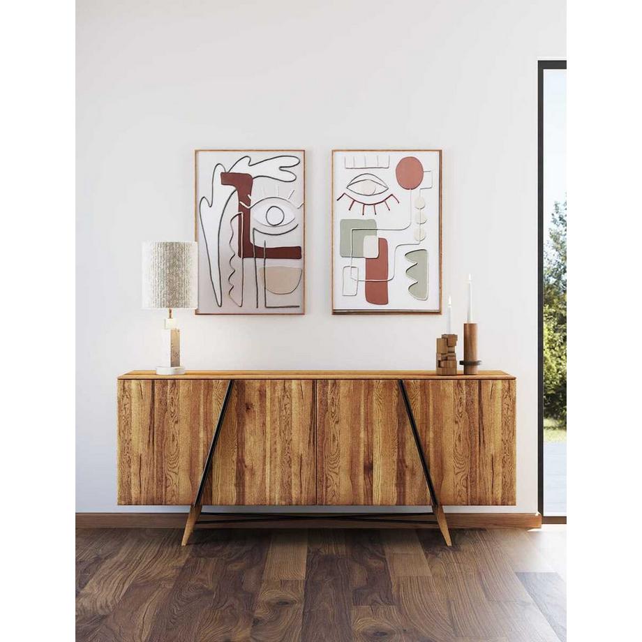 KARE Design Leinwandbild Art Eye rechts 60x90  