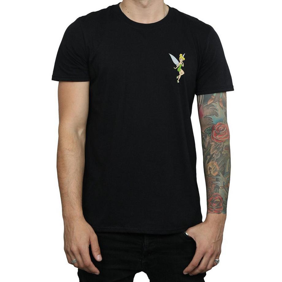 Disney Tinkerbell T-Shirt Imprimé Poitrine  