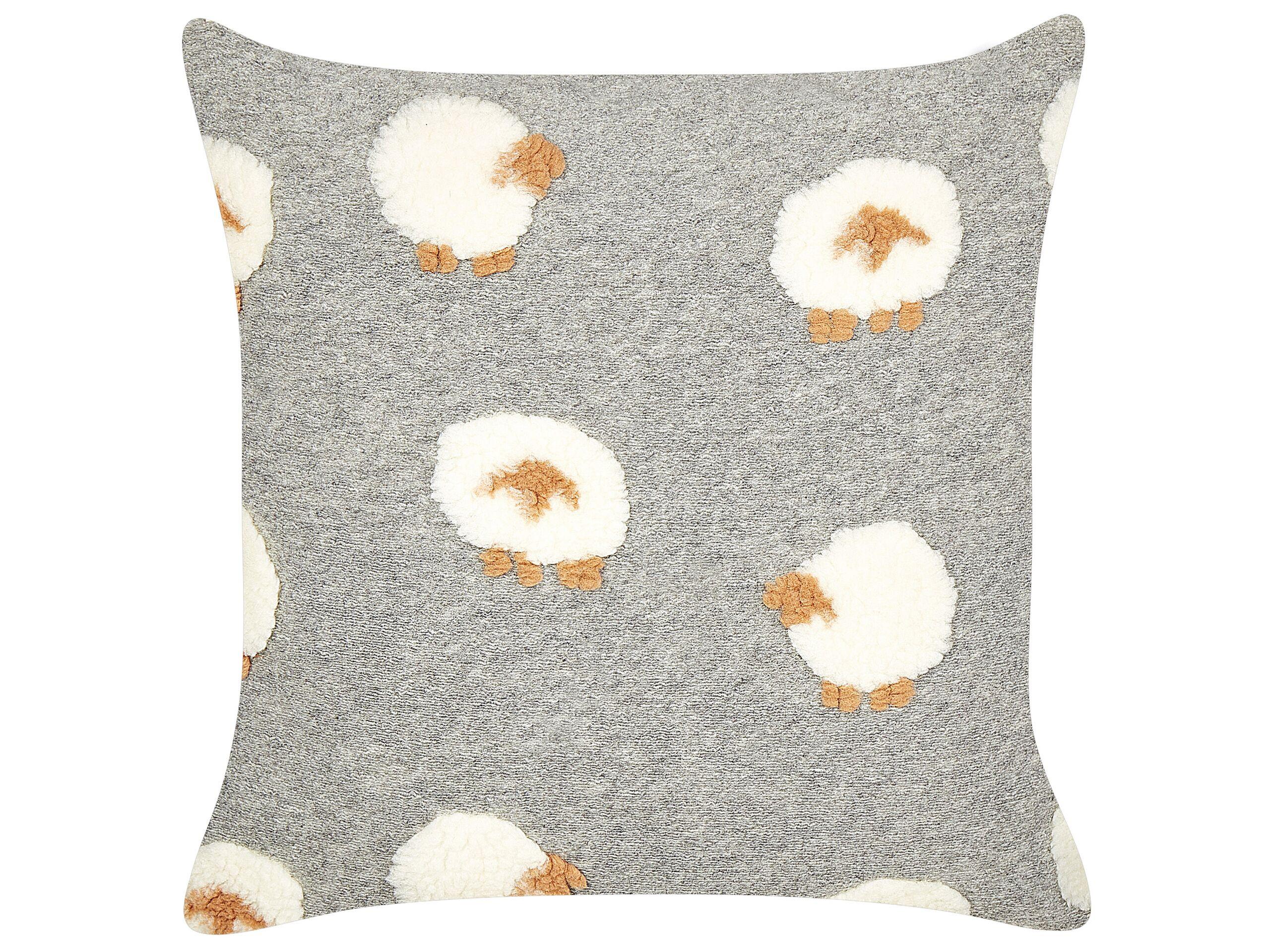 Beliani Dekokissen 2er Set aus Polyester Modern EINADIA  