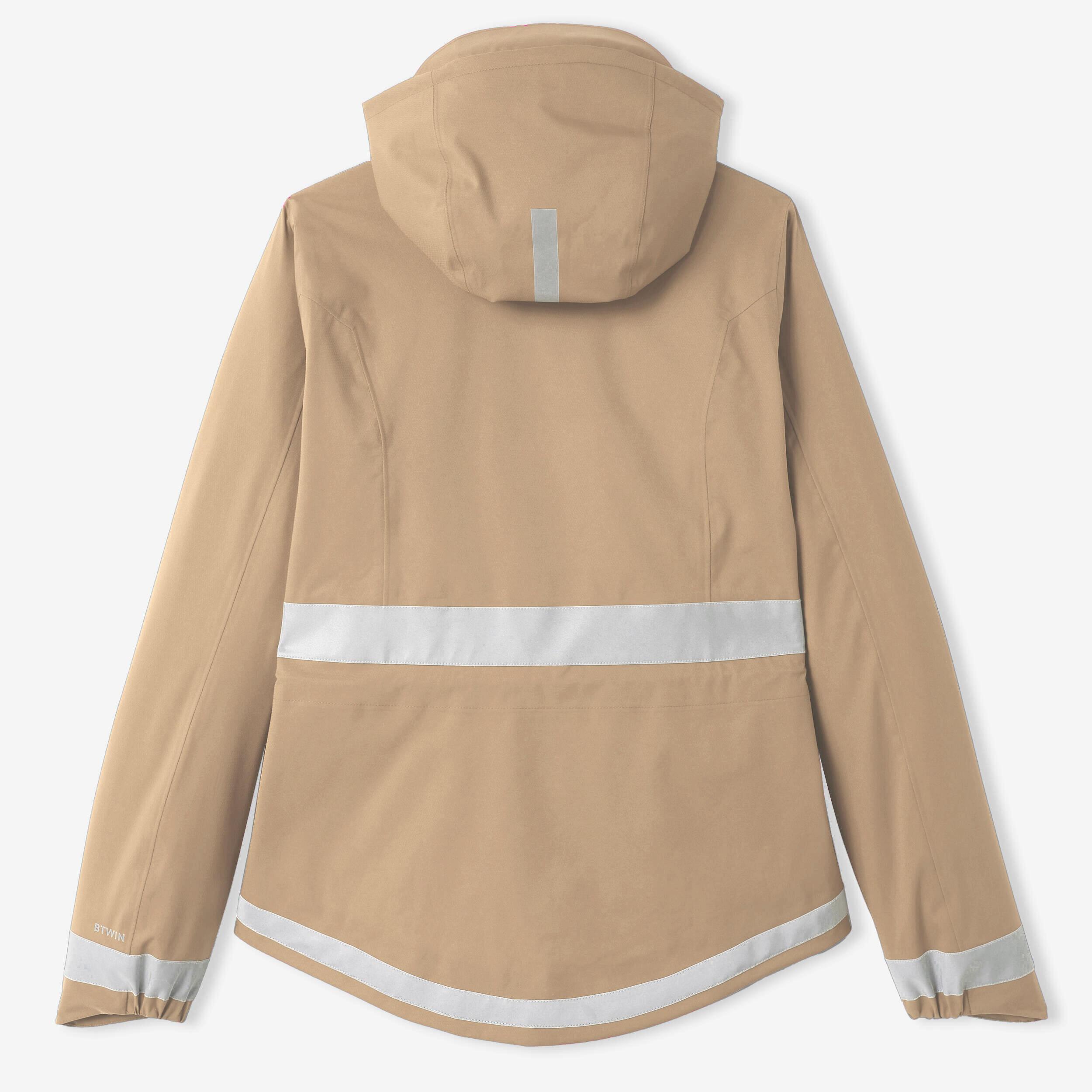 BTWIN City 540 Visibility Fahrrad Regenjacke  