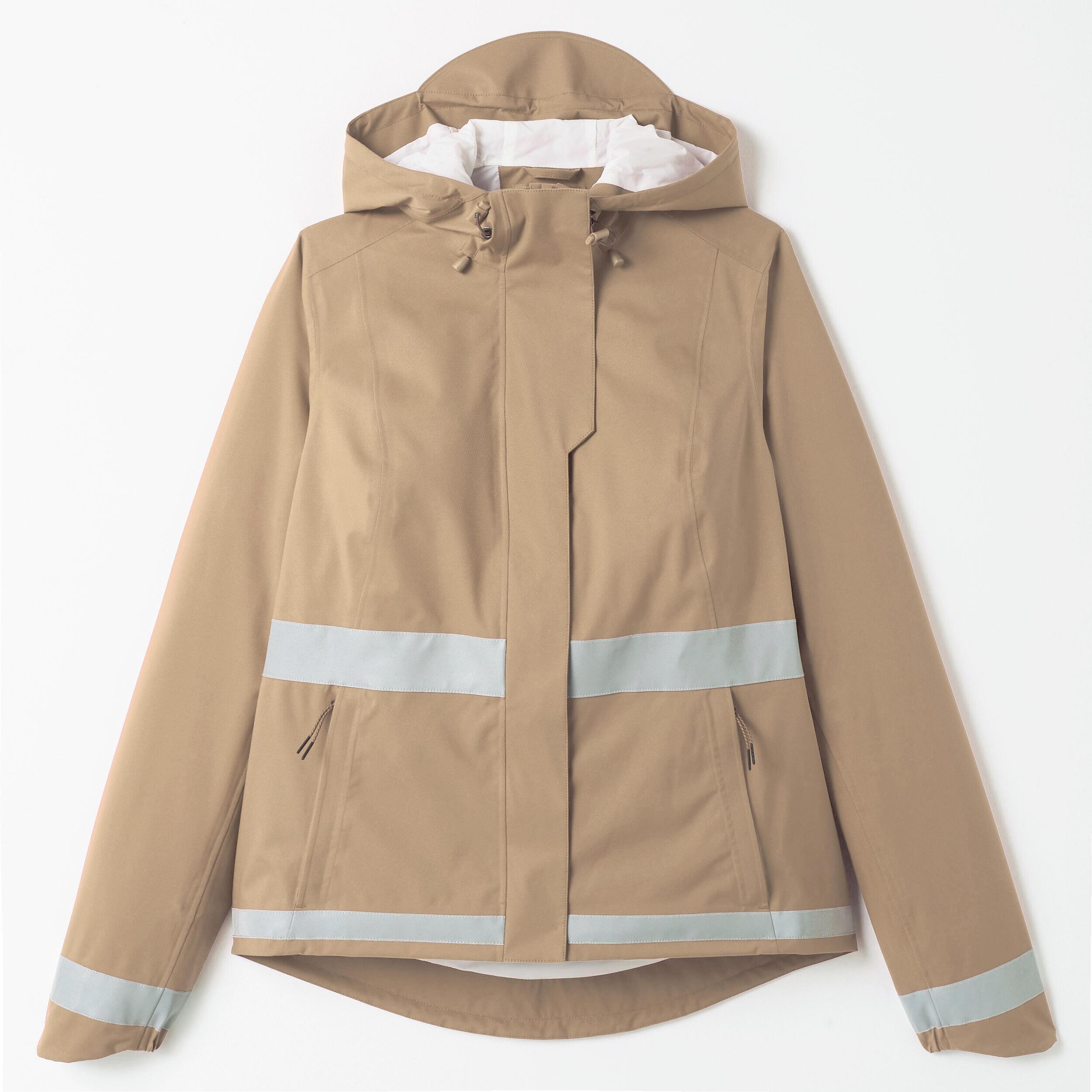 BTWIN City 540 Visibility Fahrrad Regenjacke  