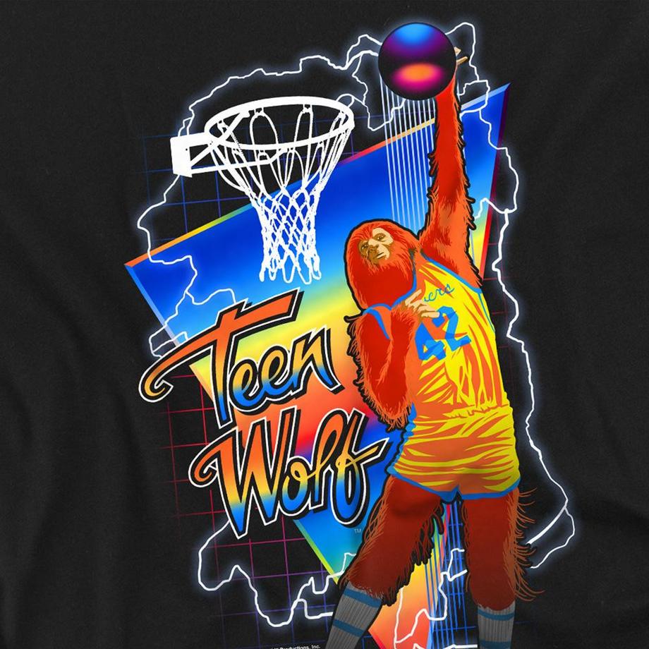 Teen Wolf  T-ShirtManches Longues Motiftyle Électrique 