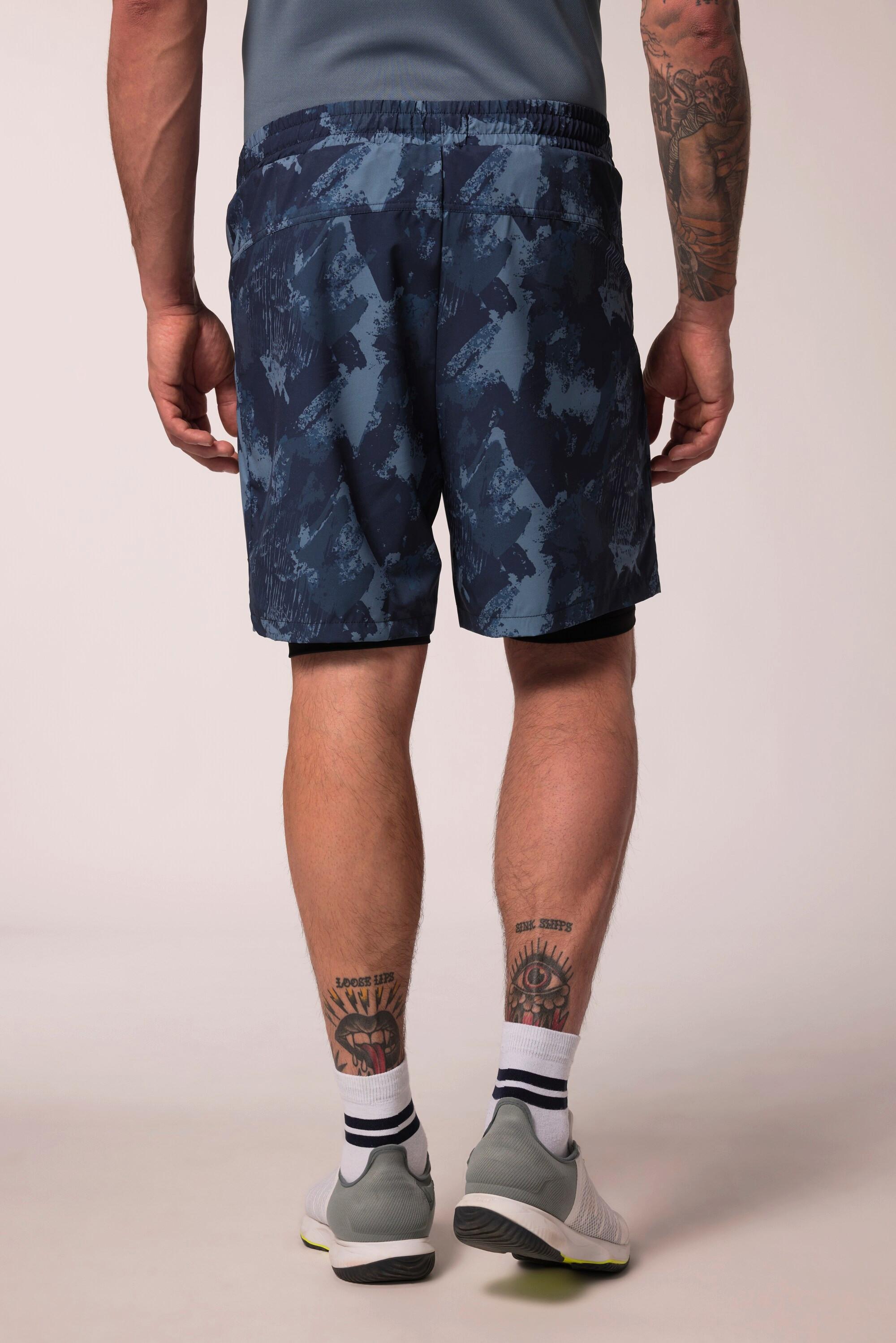 JP1880 Iron Anvil FLEXNAMIC 2-en-1 Bermuda Shorts avec Poche Smartphone  