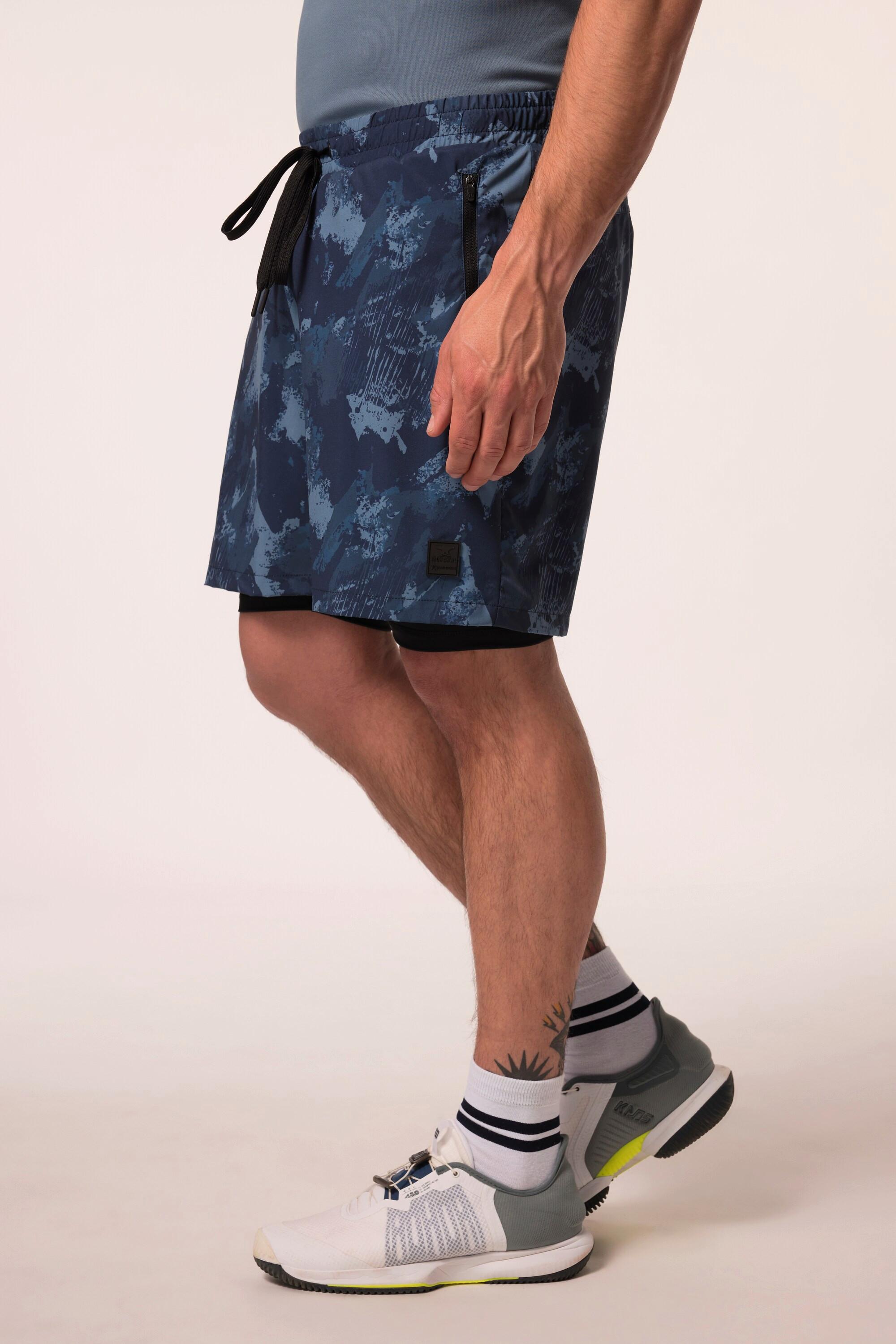 JP1880 Iron Anvil FLEXNAMIC 2-en-1 Bermuda Shorts avec Poche Smartphone  