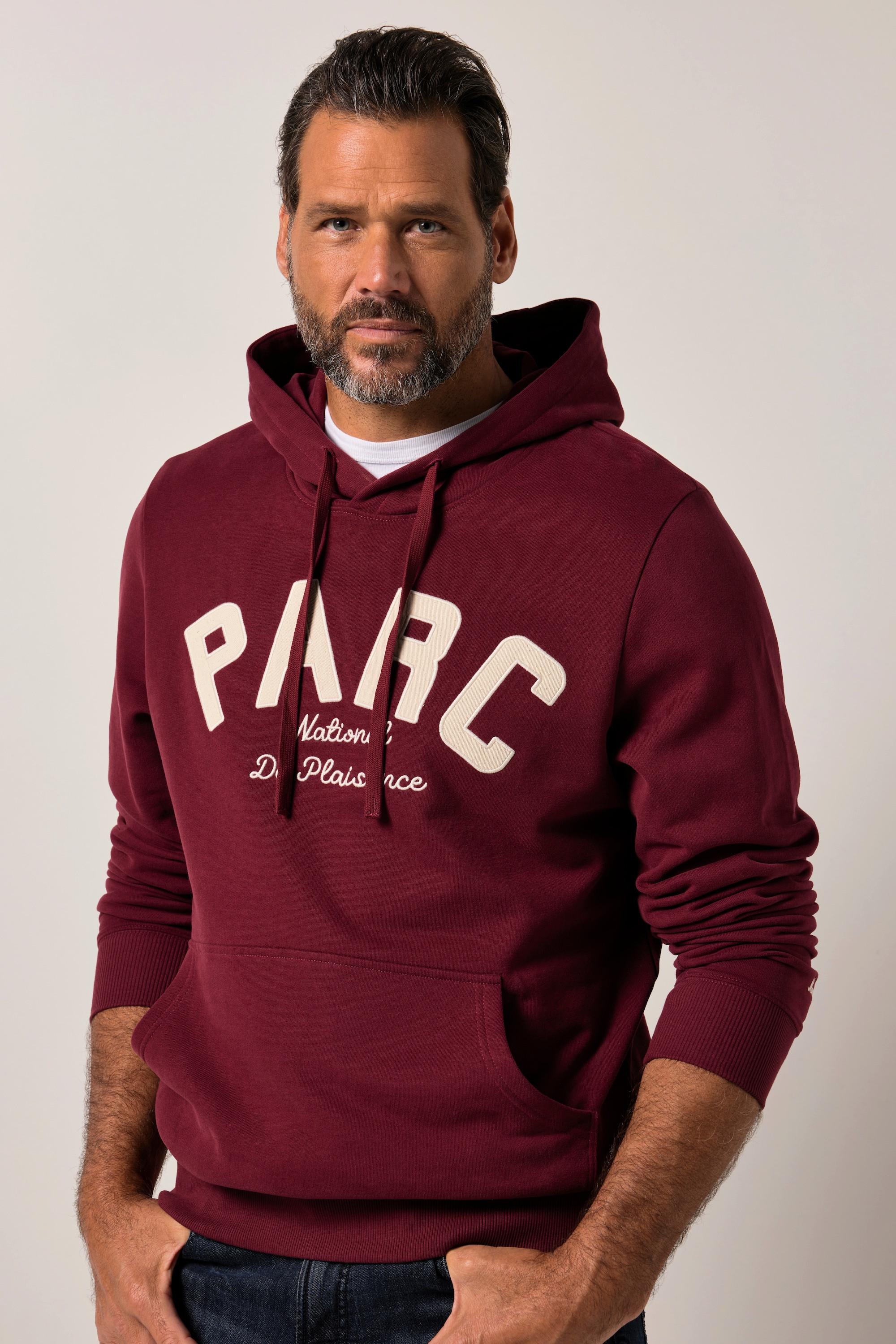 JP1880 Hoodie Stickerei Badges Kängurutasche  