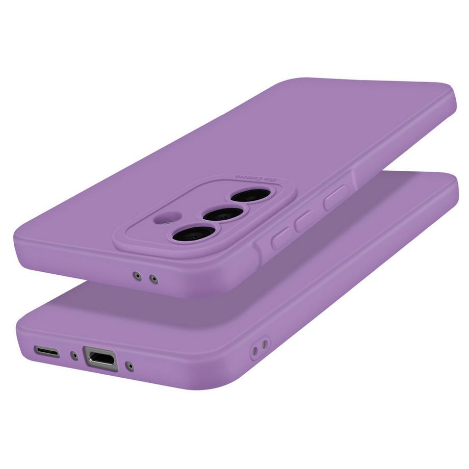 Avizar  Coque Samsung A36 Silicone Lisse Violet 