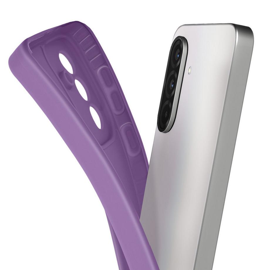 Avizar  Coque Samsung A36 Silicone Lisse Violet 