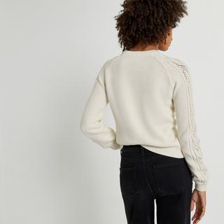 La Redoute Collections  Cardigan aus Pointelle-Strick 