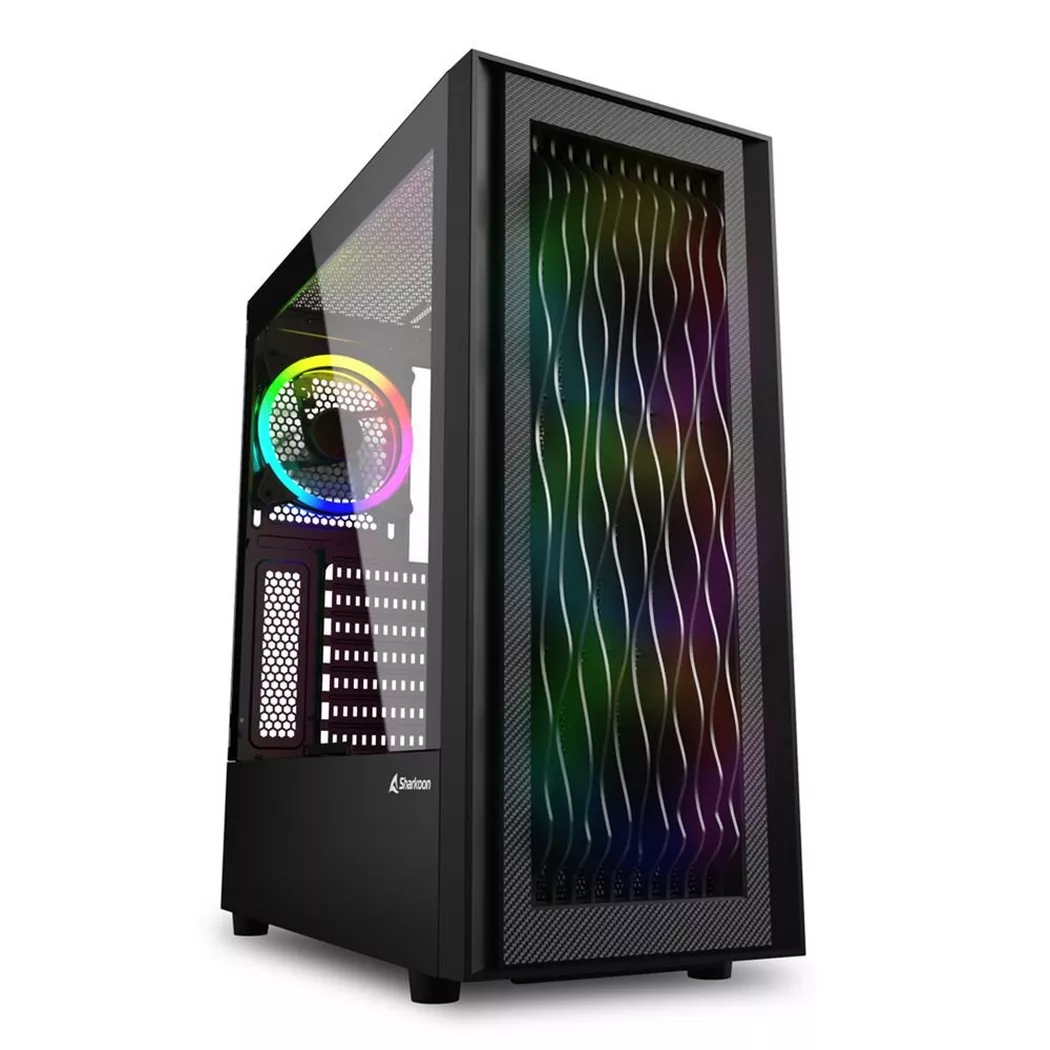 Sharkoon – PC-Gehäuse, Schwarz