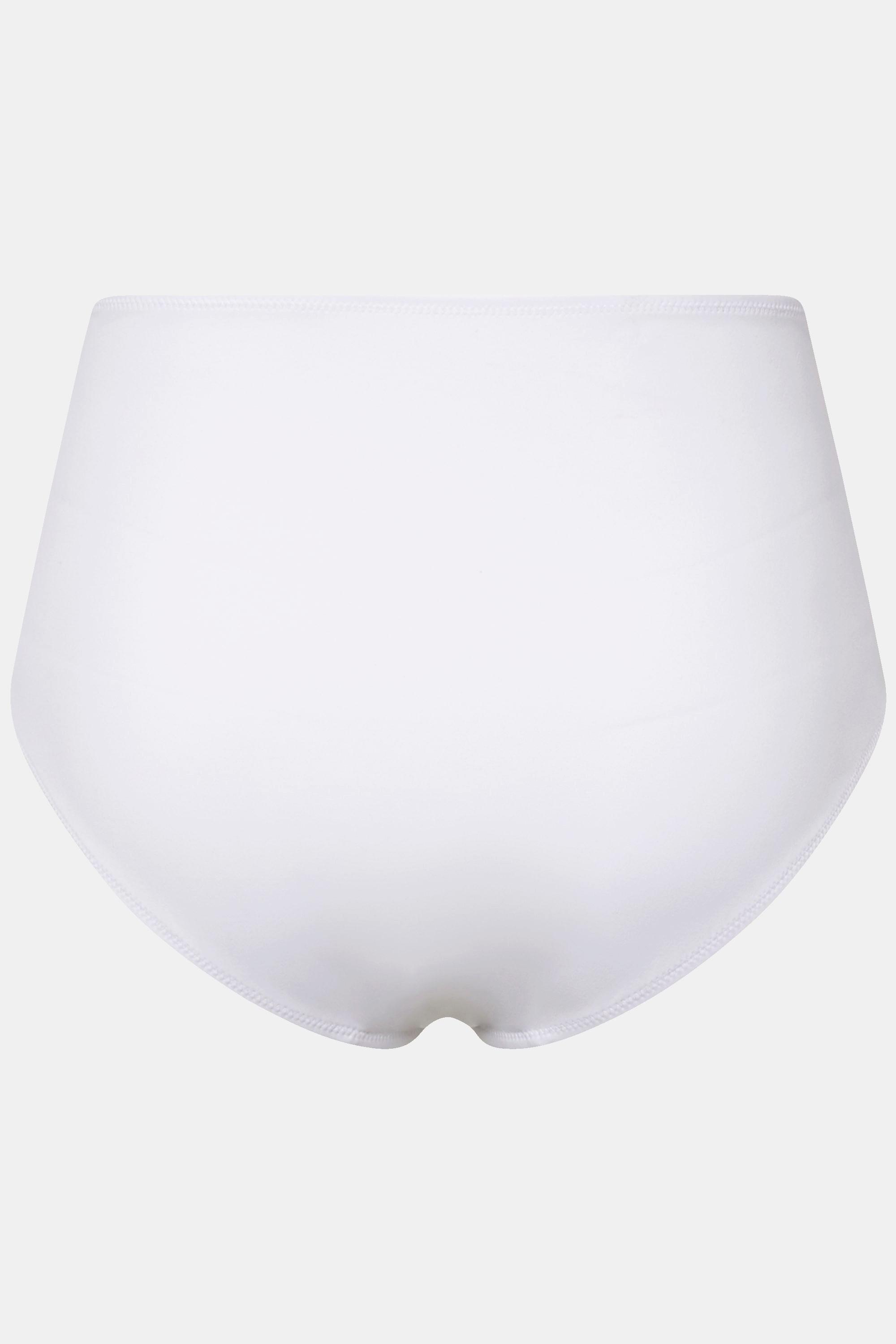 Ulla Popken Maxi Slip Modellanti Vita Alta Fascia Larga in Mesh  