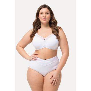 Ulla Popken Maxi Slip Modellanti Vita Alta Fascia Larga in Mesh  