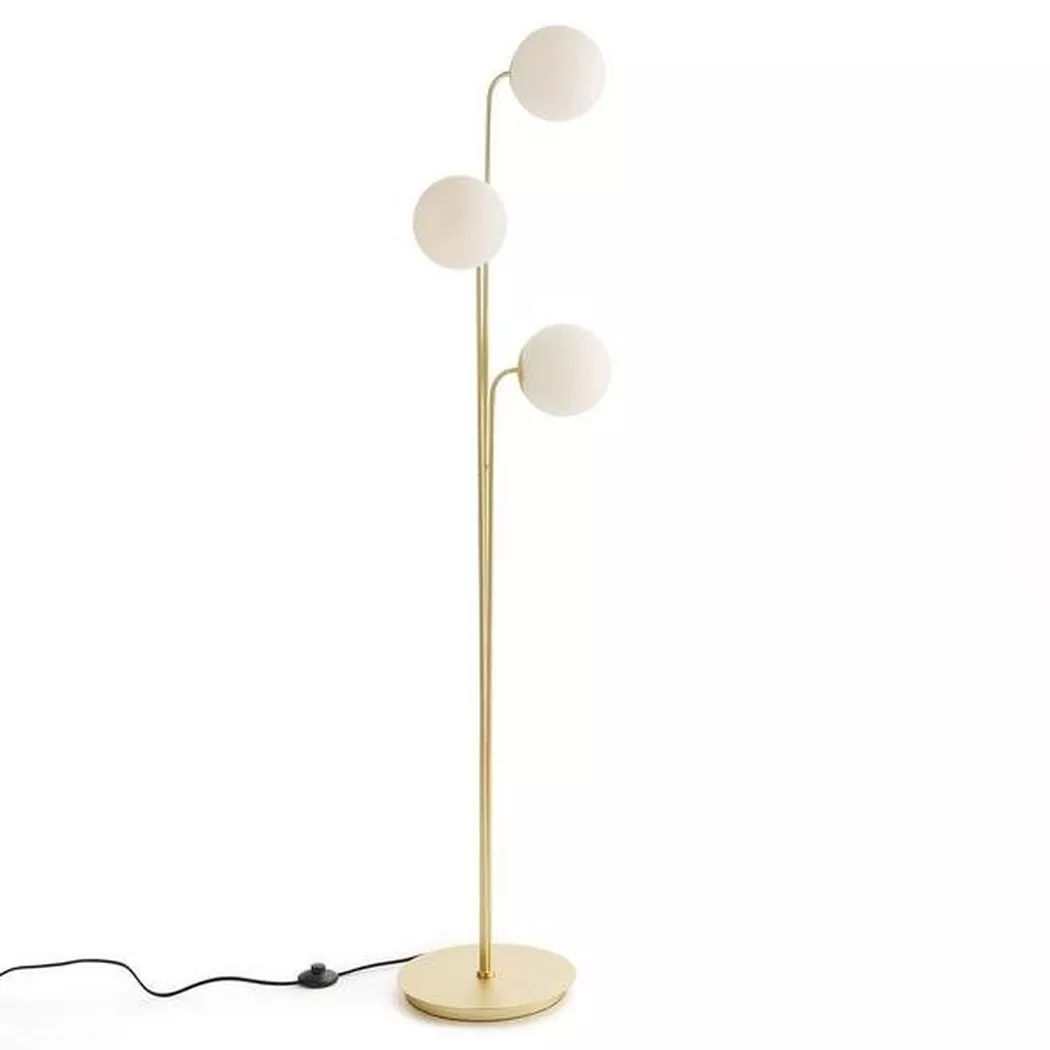 La Redoute Intérieurs – Stehlampe Moricio, One Size, Weiss