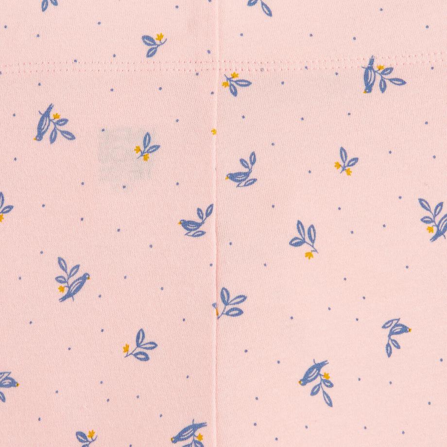 La Redoute Collections  Langärmeliger Pyjama aus Baumwolle mit Blumenmuster 