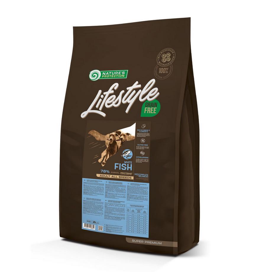 Nature's Protection Lifestyle  Grain Free Adult con Pesce Bianco 